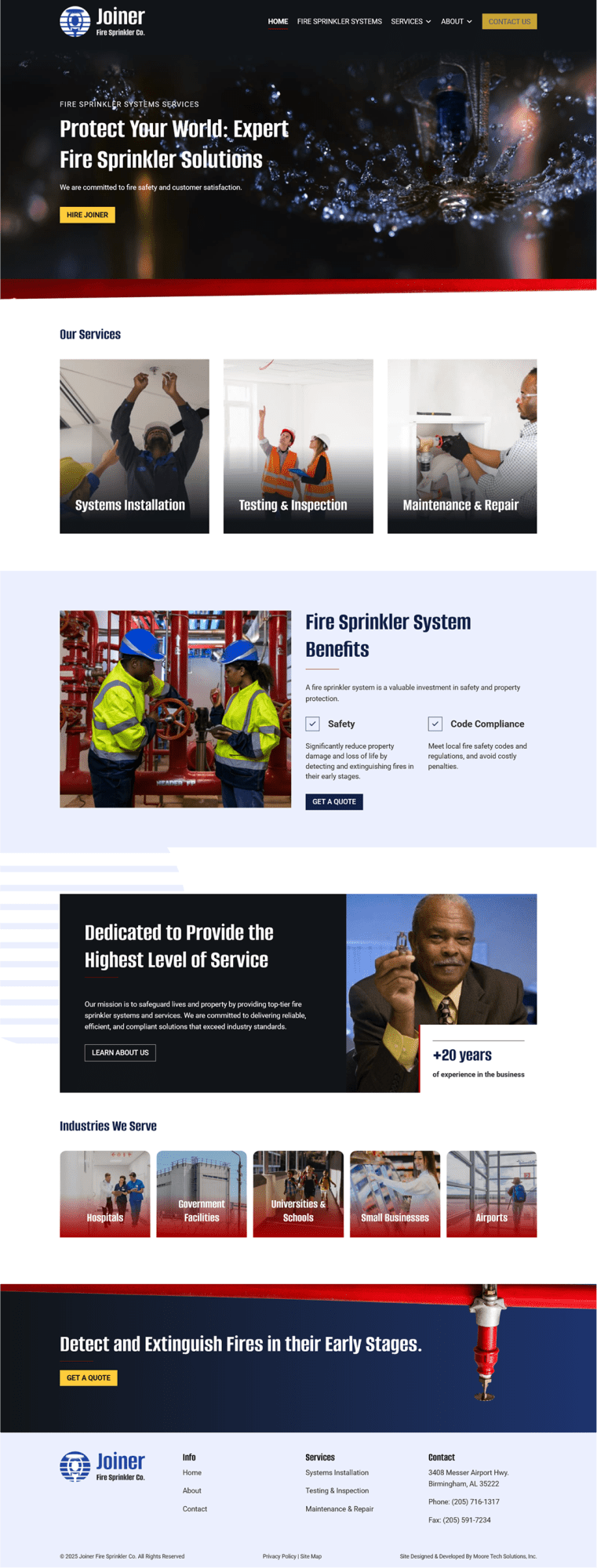 Joiner fire web