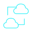 Cloud services icon